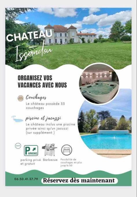 Chateau D'Issandou Golfech Bagian luar foto